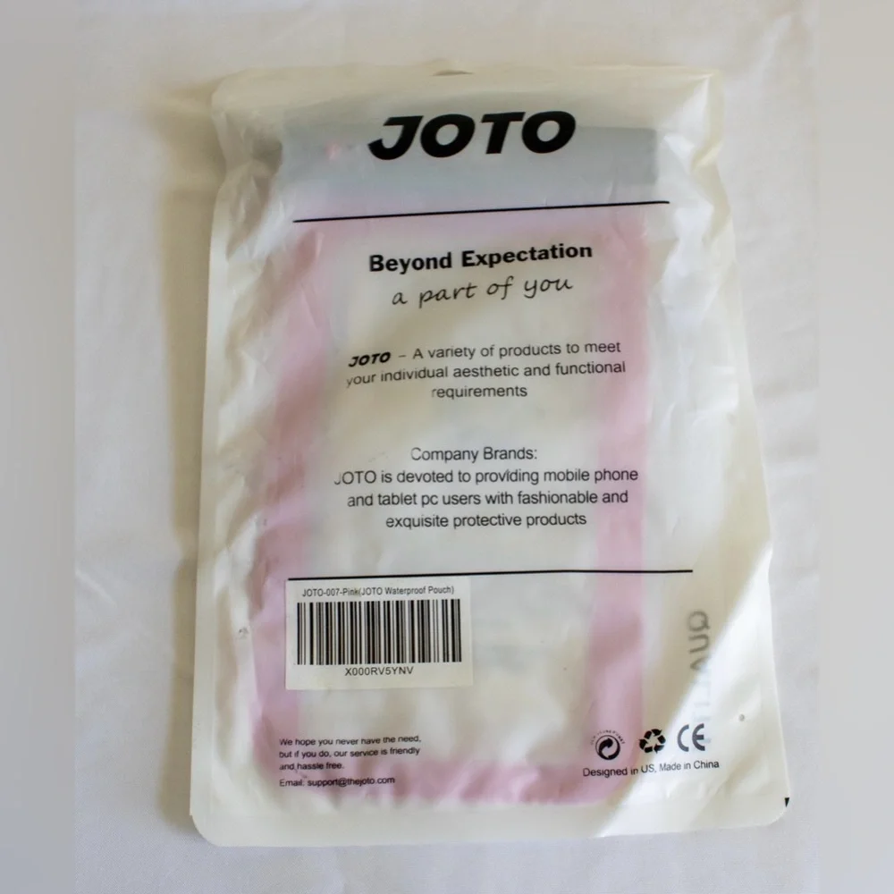 JOTO Pink Waterproof Phone Case